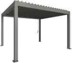 Biohort Pergola Gr. 4 x 3,5 quarzgrau-metallic 404,5 x 367,5 cm
