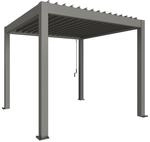 Biohort Pergola Gr. 3 x 3,5 quarzgrau-metallic 312 x 312 cm