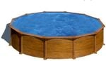 GRE Stahlwandpool-Set 'Mauritus' &Oslash; 550 x 132 cm mit Sicherheitsleiter und