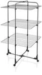 Leifheit W&auml;schest&auml;nder 'Classic Tower 270 Black' grau 68 x 68 x 126 cm