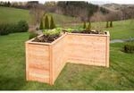 Westmann Hochbeet 'Klassik L' naturbelassen 170,5 x 84 x 170,5 cm