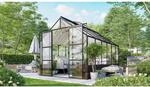 Vitavia Gew&auml;chshaus 'Cassandra 9900' 257 x 385,3 x 248,9 cm schwarz Sockel