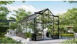 Vitavia Gew&auml;chshaus 'Cassandra 11500' 257 x 448 x 248,9 cm schwarz Sockel Basalt