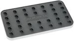 Leifheit Mobile B&uuml;geleisenablage schwarz Silikon 25,5 x 14 cm