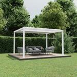 Ximax Pergola 'Shade' wei&szlig; mit Beleuchtung 395 x 230 x 290 cm