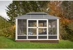 Sojag Pavillon 'Olan 1014' grau 311,1 x 291 x 435,6 cm