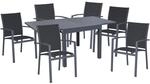 Garden Pleasure Gartenm&ouml;belset 'Elena' f&uuml;r 6 Personen Aluminium