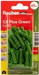Fischer Spreizd&uuml;bel-Set 'SX Plus Green' &Oslash; 6 x 30 mm, 30-teilig