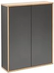 Fackelmann H&auml;ngeschrank 'Finn' anthrazit matt 60 x 75 x 20,5 cm