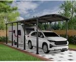Palram-Canopia Caravan-Carport 'Alpine' anthrazit 359 x 1077 cm Polycarbonat grau