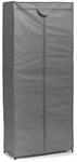 Zeller Textil-Schuhschrank grau 30 x 156 x 66 cm