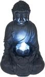 Ubbink Wasserspiel Buddha 'Sungai' grau 27,5 x 27,5 x 46 cm