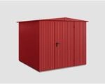 EcoStar Ger&auml;tehaus 'Trend-S Typ 2' purpurrot 238 x 238 cm, mit Einzelt&uuml;r
