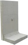 EHL L-Stein Beton grau 110 x 100 x 205 cm