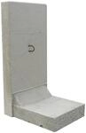 EHL L-Stein Beton grau 55 x 50 x 105 cm