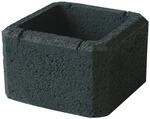 EHL Mauerstein 'Planomur' anthrazit 32,5 x 32,5 x 20 cm