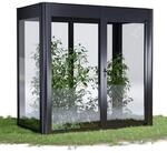 SunElements Gew&auml;chshaus 'SunGarden Infinity 2.1' 233 x 128 cm mit 6 mm Acrylglas