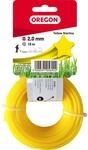 Oregon&reg; Trimmerfaden 'Starline' 2 mm x 15 m gelb
