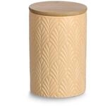 Zeller Vorratsdose apricot 720 ml mit Bambusdeckel