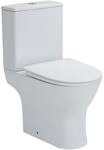 sanicomfort Stand-WC-Set sp&uuml;lrandlos 'Paros' inklusive WC-Sitz wei&szlig;