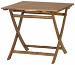Siena Garden Gartentisch 'Falun' klappbar Akazienholz 80 x 74 x 80 cm
