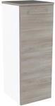 Fackelmann Unterschrank 'Lima' wei&szlig;, braun matt 30,2 x 81 x 32 cm
