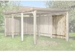 Weka Carport-Seitenwand 181 x 180 cm