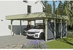 SKAN HOLZ Doppelcarport 'Friesland Hybrid Set 13' Fichtenholz 557 x 555 cm