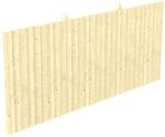 SKAN HOLZ Carport-R&uuml;ckwand 550 x 220 cm unbehandelt Fichte