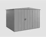 EcoStar Ger&auml;tehaus 'Elegant-S Typ 3' graualuminium 302,8 x 238 cm, mit Einzelt&uuml;r