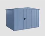 EcoStar Ger&auml;tehaus 'Elegant-S Typ 3' taubenblau 302,8 x 238 cm, mit Einzelt&uuml;r