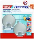 tesa Haken 'Powerstrips Small' Metall rund selbstklebend