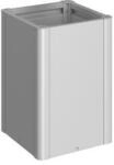 Biohort Pflanzbeet 'Belvedere MAXI 50' silber-metallic 53 x 53 x 77 cm