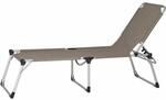 Sonnenliege 'Alu XXL' taupe 69,5 x 95 x 206 cm