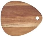 Zeller Schneidebrett naturfarben 30 x 2 x 26 cm