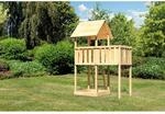 Akubi Kinderspielturm 'Lotti' Satteldach, Anbau, 214 x 107 x 291 cm