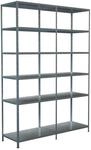SCHULTE Regalwelt Steck-Grundregal und Anbauregal 230 x 160 x 50 cm, 12 B&ouml;den,