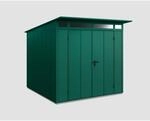 EcoStar Ger&auml;tehaus 'Elegant-P Typ 2' moosgr&uuml;n 238 x 238 cm, mit Doppelt&uuml;r