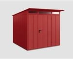EcoStar Ger&auml;tehaus 'Elegant-P Typ 2' purpurrot 238 x 238 cm, mit Einzelt&uuml;r