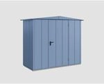 EcoStar Ger&auml;tehaus 'Elegant-S Typ 1' taubenblau 238 x 107,8 cm, mit Einzelt&uuml;r