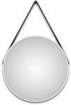 DSK LED-Spiegel 'Silver Barbier' wei&szlig; &Oslash; 80 cm
