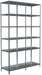 SCHULTE Regalwelt Steck-Grundregal und Anbauregal 230 x 140 x 50 cm, 12 B&ouml;den,