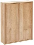 Fackelmann H&auml;ngeschrank 'Finn' braun matt 60 x 75 x 20,5 cm