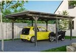 SKAN HOLZ Carport 'Emsland' 404 x 604 cm grau EPDM-Dach