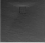 Schulte Duschwanne Mineralguss anthrazit 120 x 120 cm