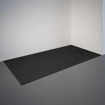 Schulte Duschwanne 'DWM-Tec' anthrazit 80 x 160 cm