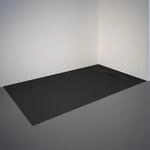 Schulte Duschwanne 'DWM-Tec' anthrazit 90 x 160 cm
