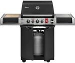 Enders Gasgrill 'Cruster Uniqe 3' schwarz/silber 145 x 120 x 65,5 cm