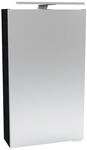 Fackelmann LED-Spiegelschrank 'SBC' dunkelbraun 40 x 68 x 15,3 cm links