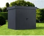 EcoStar Ger&auml;tehaus 'Euroline EFD4 Trend-Sk' anthrazitgrau 229 x 181 x 203 cm,